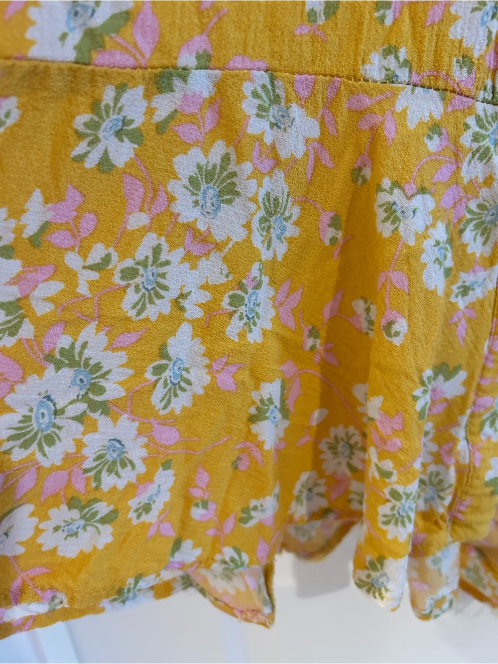 Rachel Zoe Yellow Floral Maxi Skirt - Picture 8 of 15